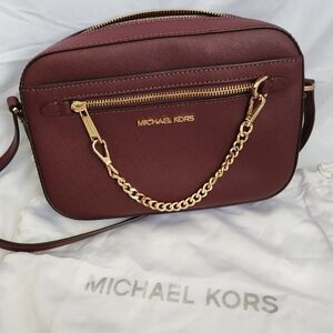 Michael Kors Jet Set Saffino Bag With Dust Bag